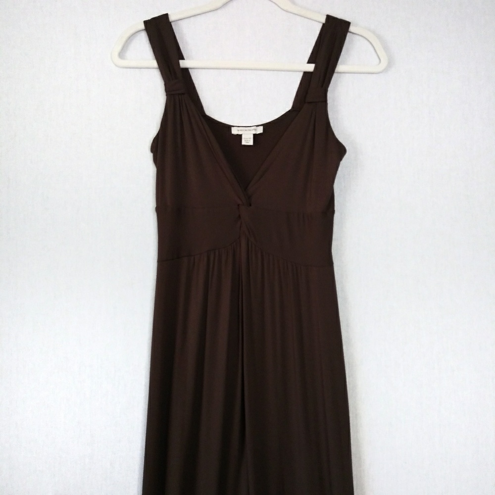 Boston Proper Tri-Color Maxi Dress
